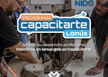 LANÚS GOBIERNO BRINDARÁ NUEVOS CURSOS DEL PROGRAMA “CAPACITARTE LANÚS” DURANTE SEPTIEMBRE