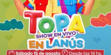 LANÚS CELEBRARÁ EL DÍA DE LAS INFANCIAS CON LA PRESENTACIÓN DE TOPA