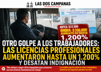 OTRO GOLPE A LOS TRABAJADORES: LAS LICENCIAS PROFESIONALES AUMENTARON HASTA UN 1.200% Y DESATAN INDIGNACIÓN