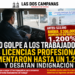 OTRO GOLPE A LOS TRABAJADORES: LAS LICENCIAS PROFESIONALES AUMENTARON HASTA UN 1.200% Y DESATAN INDIGNACIÓN