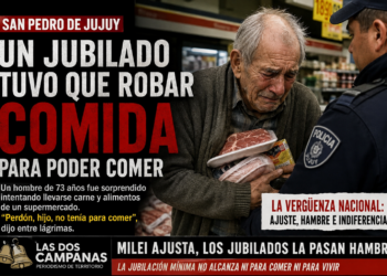 EL HAMBRE NO ESPERA: UN JUBILADO TUVO QUE ROBAR CARNE PARA PODER COMER EN LA ARGENTINA DE MILEI