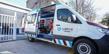 LANÚS GOBIERNO SUMÓ UNA NUEVA UNIDAD DE TRASLADO CRÍTICO AL SISTEMA DE EMERGENCIAS LOCAL