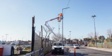 LANÚS GOBIERNO AVANZA CON LAS OBRAS EN EL DISTRITO LA RIBERA