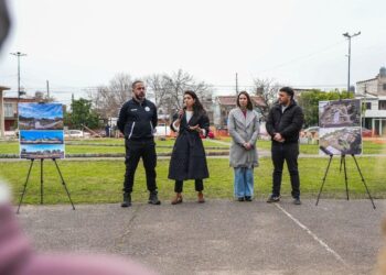 LANÚS GOBIERNO INICIÓ LAS OBRAS DE PUESTA EN VALOR DE LA PLAZA SAN JOSÉ OBRERO DE LANÚS OESTE