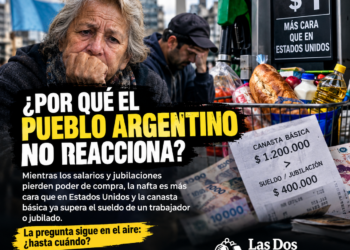 ¿Por qué el pueblo argentino no reacciona?
