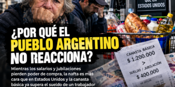 ¿Por qué el pueblo argentino no reacciona?