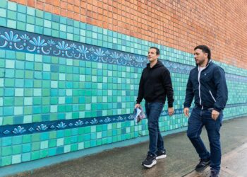 JULIÁN ÁLVAREZ RECORRIÓ LAS OBRAS DE MEJORAMIENTO DEL ESPACIO PÚBLICO EN LOS ALREDEDORES DEL CEMENTERIO MUNICIPAL
