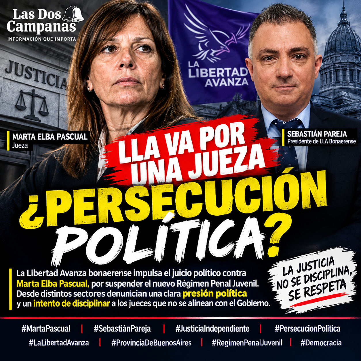 ¿JUSTICIA O PERSECUCIÓN POLÍTICA?