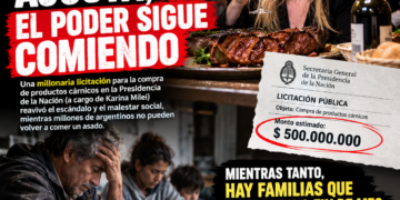MIENTRAS EL PUEBLO AJUSTA, EL PODER SIGUE COMIENDO