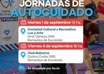 LANÚS GOBIERNO REALIZARÁ NUEVAS JORNADAS DE AUTOCUIDADO