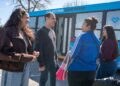 JULIÁN ÁLVAREZ INAUGURÓ EL NUEVO COLECTIVO SANITARIO EN EL BARRIO VILLA INDEPENDENCIA
