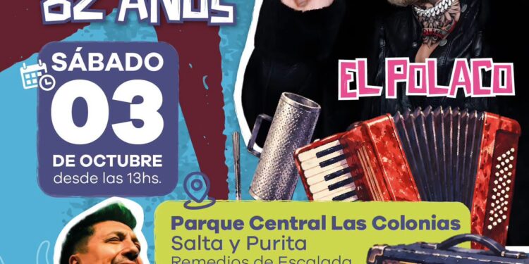 LANÚS GOBIERNO REALIZARÁ EL FESTIVAL POR LOS 82 AÑOS DEL DISTRITO CON LA PRESENCIA DE TAMBÓ TAMBÓ Y EL POLACO