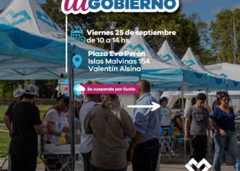 LANÚS GOBIERNO REALIZARÁ UNA NUEVA EDICIÓN DEL OPERATIVO “LANÚS TU GOBIERNO” EN VALENTÍN ALSINA
