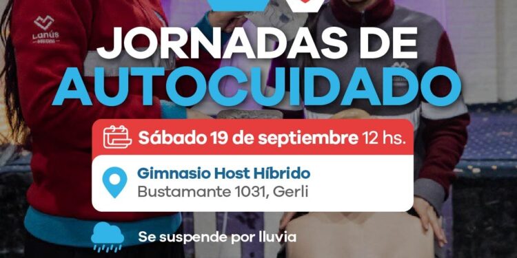 LANÚS GOBIERNO DESARROLLARÁ UNA NUEVA JORNADA DE AUTOCUIDADO EN GERLI