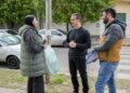 JULIÁN ÁLVAREZ RECORRIÓ LAS OBRAS DE PAVIMENTACIÓN QUE SE LLEVAN ADELANTE EN EL BARRIO VILLA DE LOS INDUSTRIALES