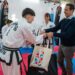 JULIÁN ÁLVAREZ ENTREGÓ SUBSIDIOS E INDUMENTARIA A DEPORTISTAS LANUSENSES QUE PARTICIPARÁN DE LA COPA DEL MUNDO DE TAEKWON-DO ITF