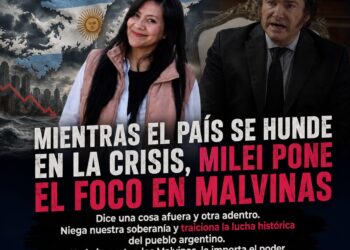 MIENTRAS EL PAÍS SE HUNDE EN LA CRISIS, MILEI PONE EL FOCO EN MALVINAS