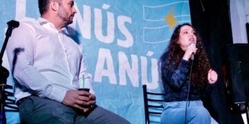 AMBOS DIRIGENTES COMPARTIERON UN ANÁLISIS CRÍTICO DE LA REALIDAD ACTUAL LOCAL Y NACIONAL.