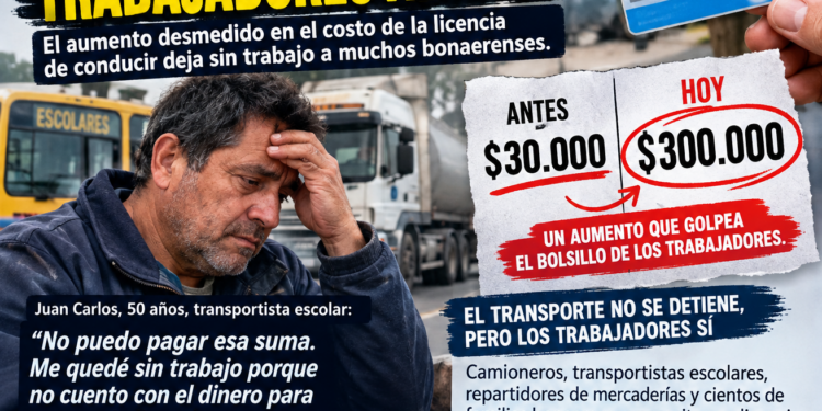 LICENCIAS IMPAGABLES: TRABAJADORES DEL AMBA, ENTRE EL AUMENTO DE COSTOS Y EL DESEMPLEO