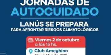 ANÚS GOBIERNO ORGANIZA UNA NUEVA JORNADA DE AUTOCUIDADO EN LANÚS ESTE