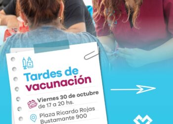 LANÚS GOBIERNO REALIZARÁ UNA NUEVA EDICIÓN DEL PROGRAMA “TARDES DE VACUNACIÓN” EN GERLI