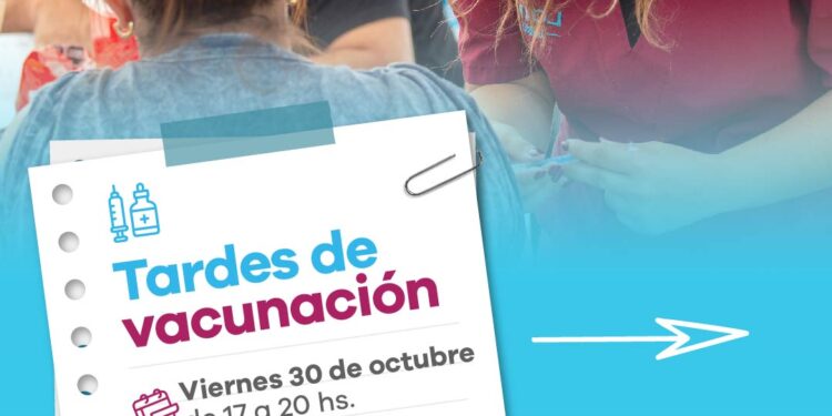 LANÚS GOBIERNO REALIZARÁ UNA NUEVA EDICIÓN DEL PROGRAMA “TARDES DE VACUNACIÓN” EN GERLI