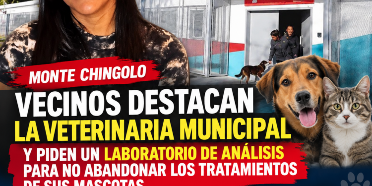 MONTE CHINGOLO: VECINOS DESTACAN LA VETERINARIA MUNICIPAL Y PIDEN UN LABORATORIO DE ANÁLISIS PARA NO ABANDONAR LOS TRATAMIENTOS DE SUS MASCOTAS