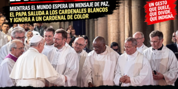 ¿IGUALDAD PARA TODOS? LA POLÉMICA IMAGEN DEL PAPA QUE REABRIÓ EL DEBATE SOBRE EL RACISMO