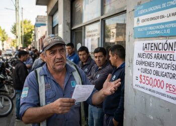¿LICENCIAS PARA TRABAJAR O UN LUJO PARA POCOS? EL COSTO DE CONDUCIR EN LA PROVINCIA DE BUENOS AIRES GOLPEA AL TRABAJADOR