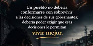 UN GOBIERNO QUE LE DA LA ESPALDA AL PUEBLO NO PUEDE IGNORAR EL COSTO SOCIAL DE SUS DECISIONES