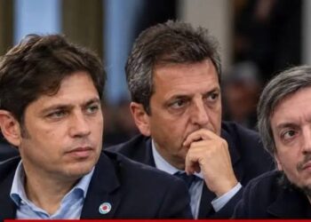 CUMBRE PERONISTA EN LA CASA DE LA PAMPA: KICILLOF, MASSA Y MÁXIMO KIRCHNER BUSCAN COORDINAR UNA ESTRATEGIA FRENTE A MILEI
