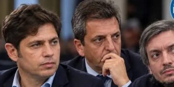 CUMBRE PERONISTA EN LA CASA DE LA PAMPA: KICILLOF, MASSA Y MÁXIMO KIRCHNER BUSCAN COORDINAR UNA ESTRATEGIA FRENTE A MILEI